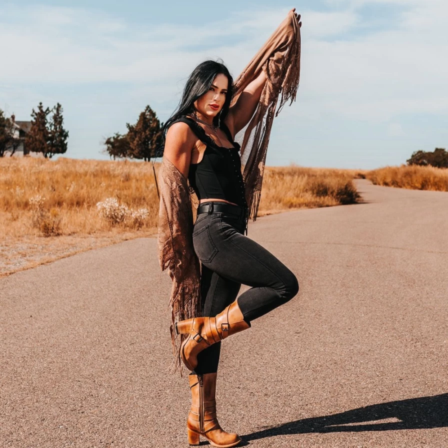 Freebird Stores Women's Beige Barker Boots