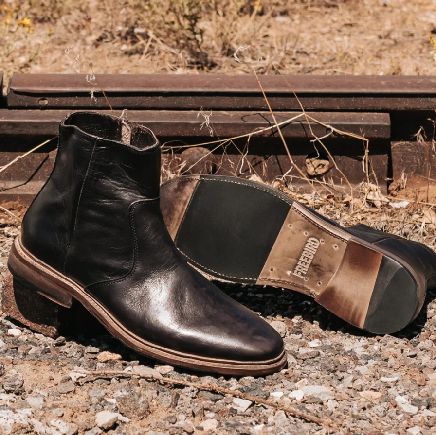 Freebird Stores Men's Douglas Black Boots