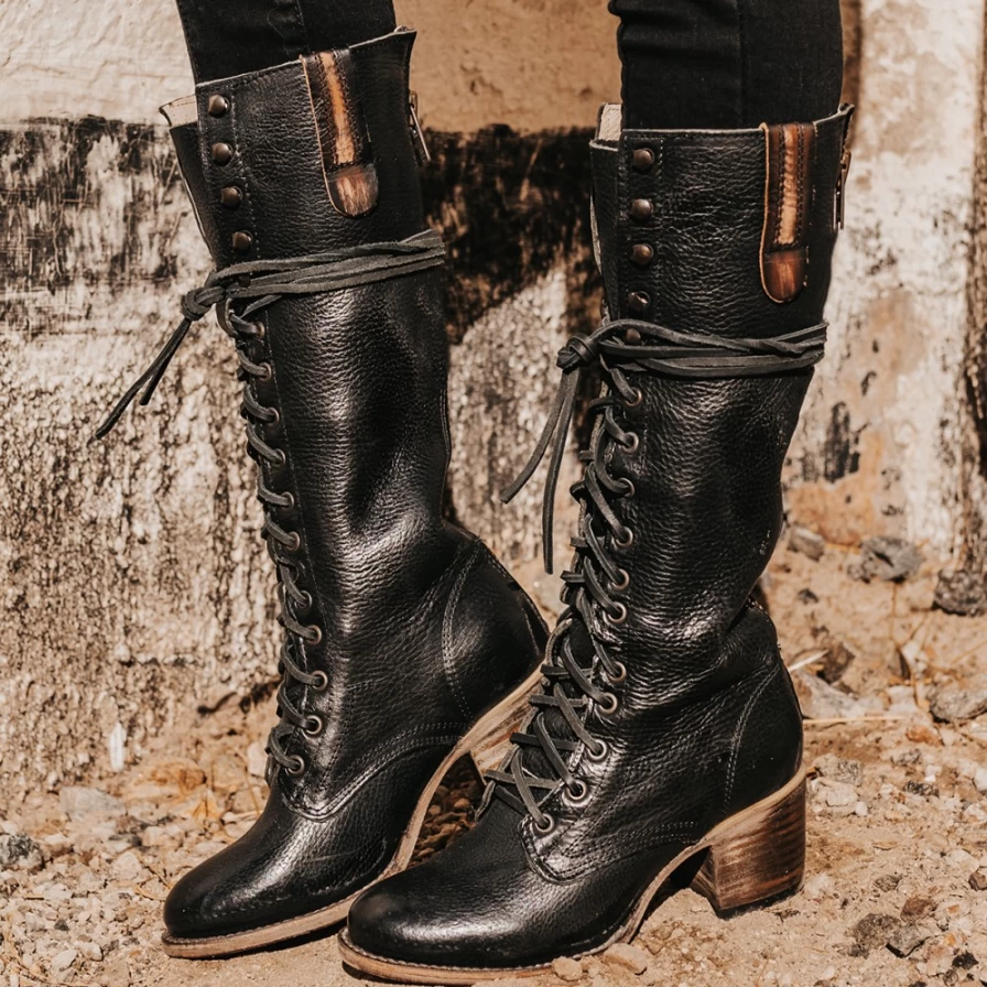 Freebird Stores Women's Black Grany Shoes