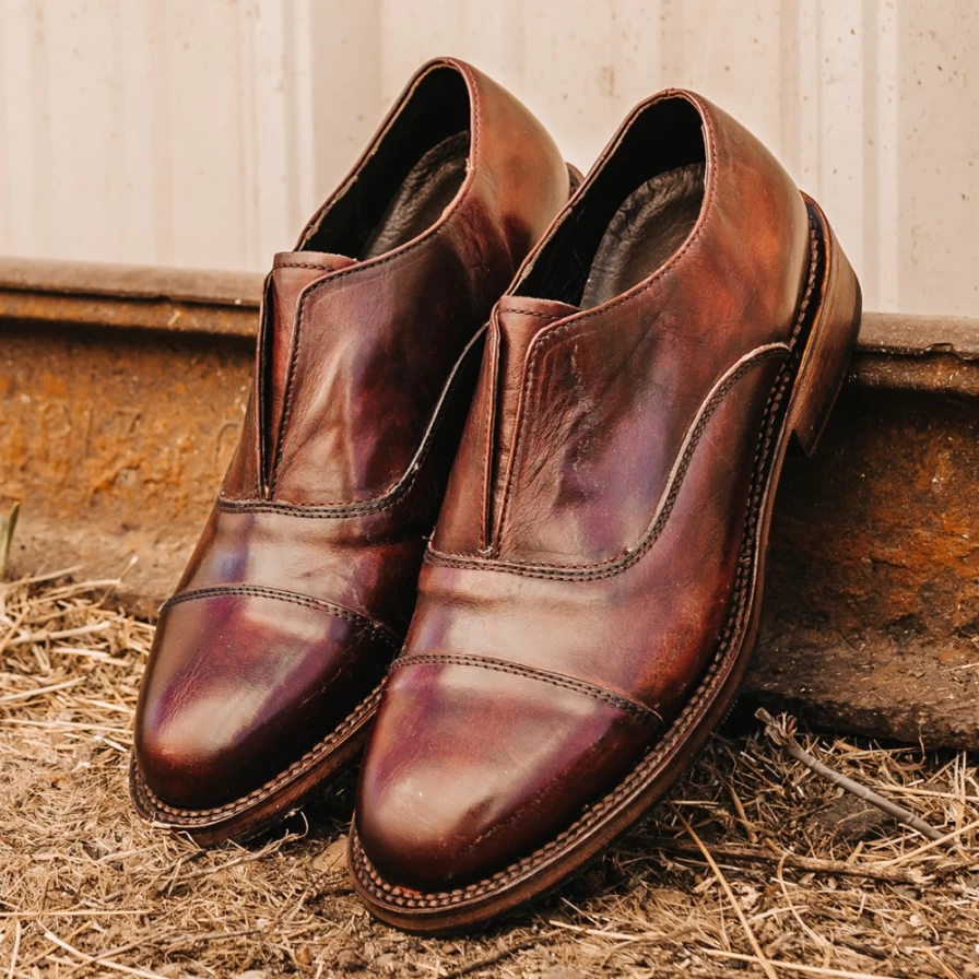 Freebird Stores Men's Detrick Wine Casual Boots