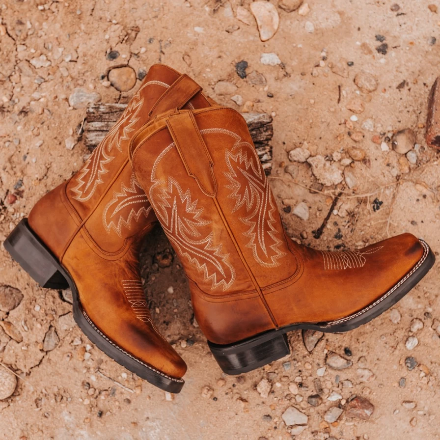 Freebird Stores Men's Heritage Boot in Tan - Classic Leather Casual Footwear