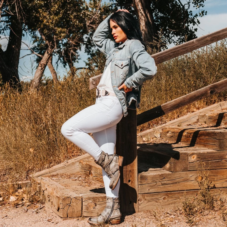 Freebird Stores Women's Raine Boot in Stone - Stylish & Comfortable Footwear