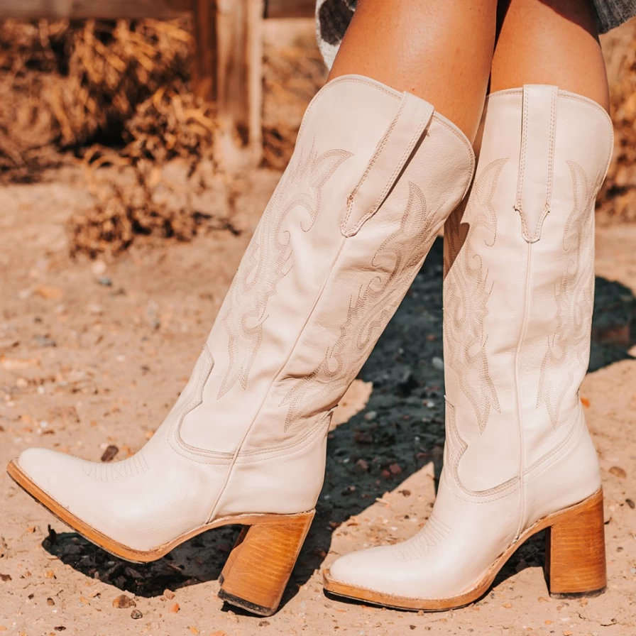 Freebird Stores Women's Beige Jackson Boots