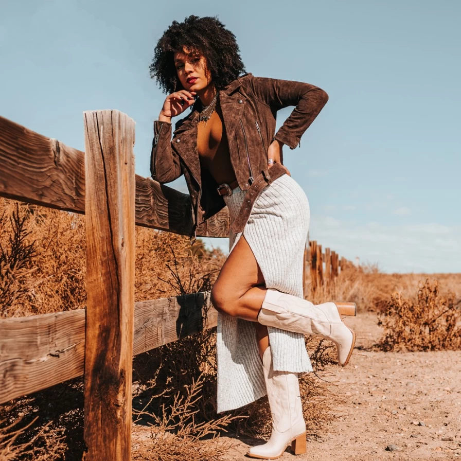 Freebird Stores Women's Beige Jackson Boots
