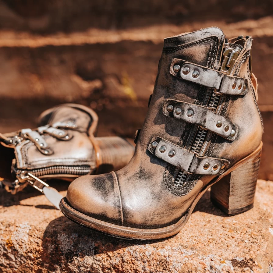Freebird Stores Women's Beckett Pewter Sandals | Stylish & Comfortable Footwear
