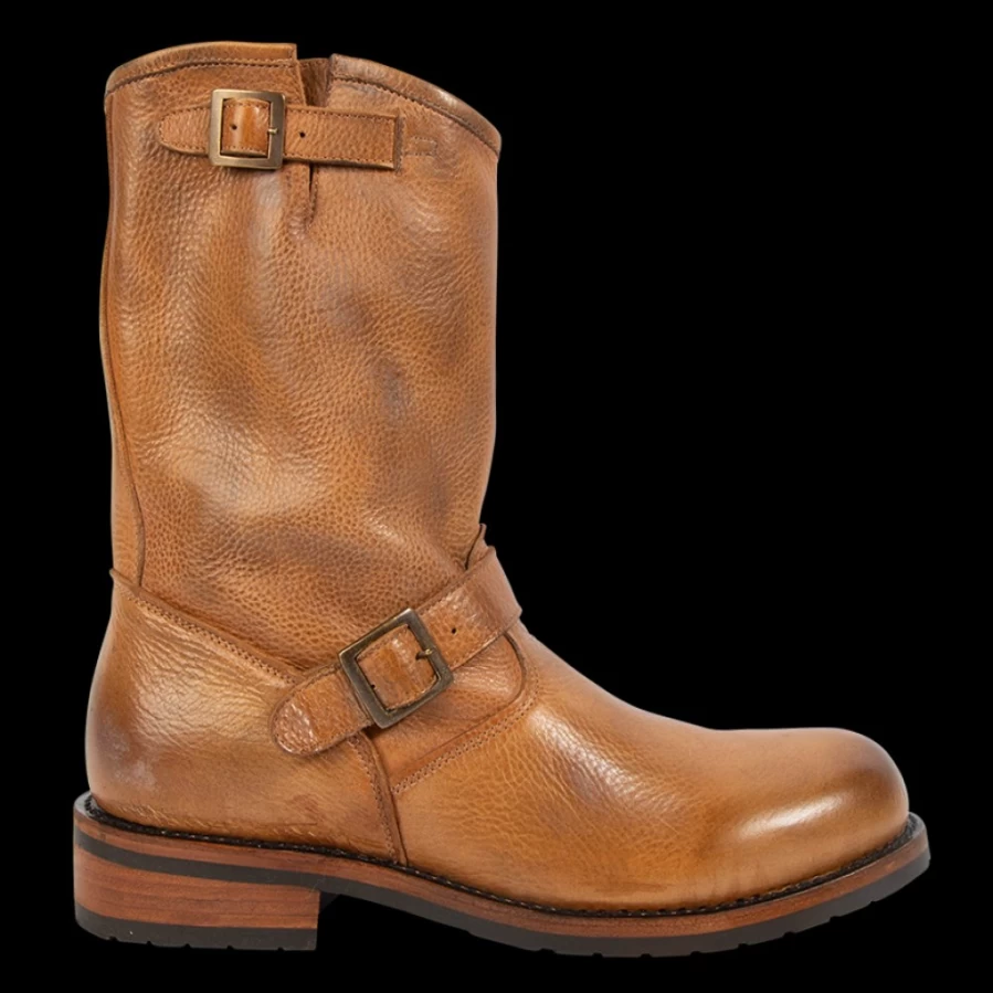 Freebird Stores Mens Tan Easton Boots - Classic Leather Footwear for Men
