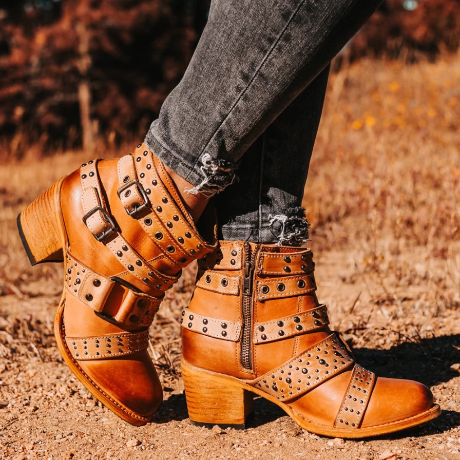 Freebird Stores Women's Slayer Boot in Tan Multi - Stylish & Comfortable Footwear