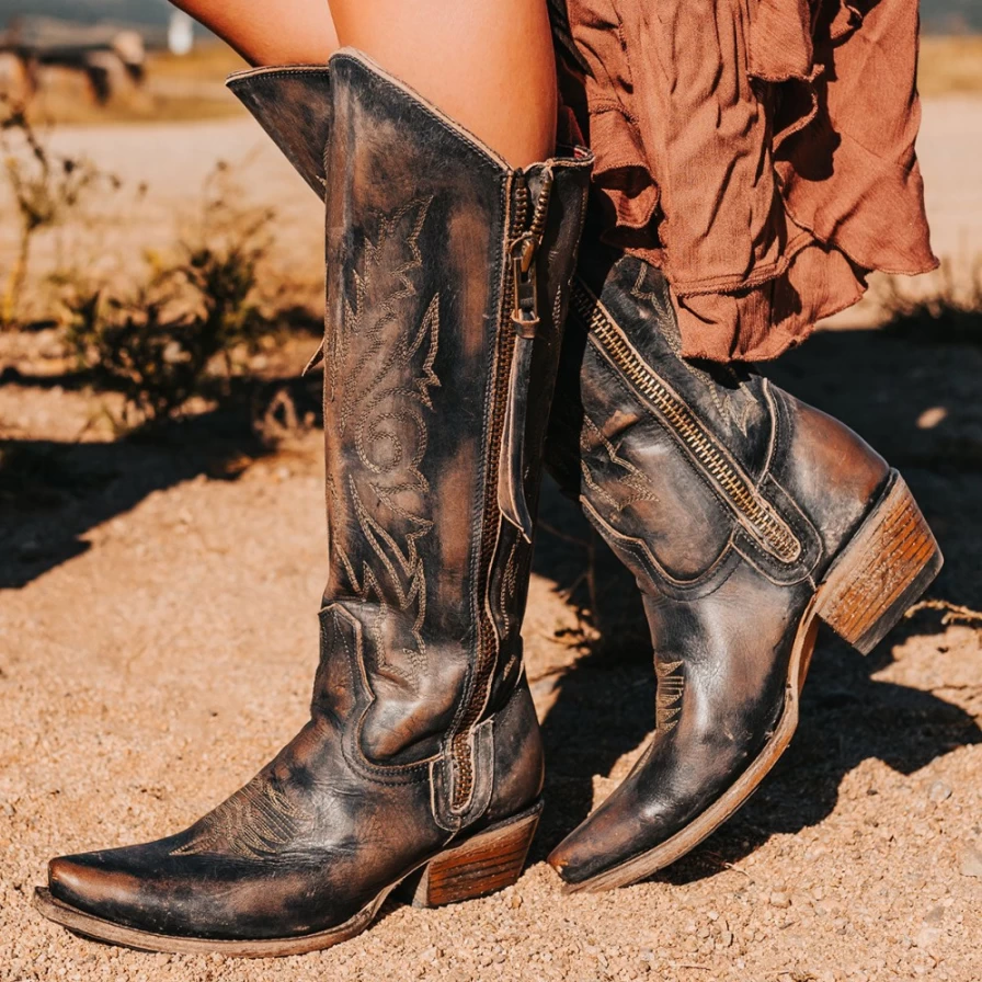 Freebird Stores Women's Wolfgang Black Boots