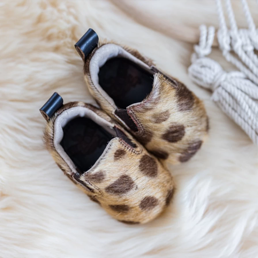 Freebird Stores Women's Leopard Print Baby Kicks Sneakers