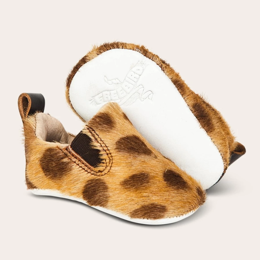 Freebird Stores Women's Leopard Print Baby Kicks Sneakers