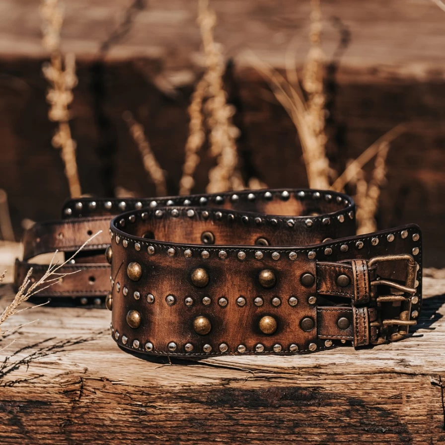 Freebird Stores Women's Black Aline Belt - Stylish & Comfortable Waist Accessory
