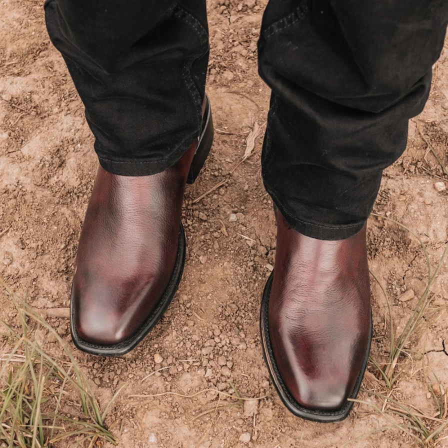 Freebird Stores Men's Tifton Boot in Wine - Premium Leather Casual Footwear