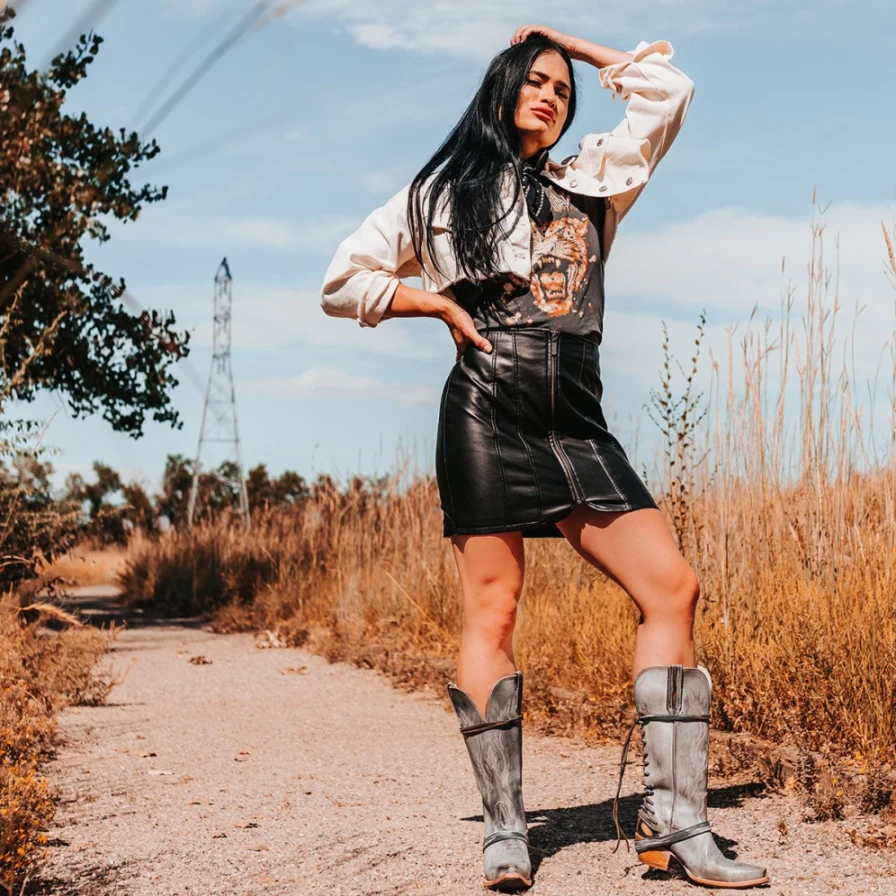 Freebird Stores Women's Wardon Boots in Ice Color - Stylish & Comfortable Footwear
