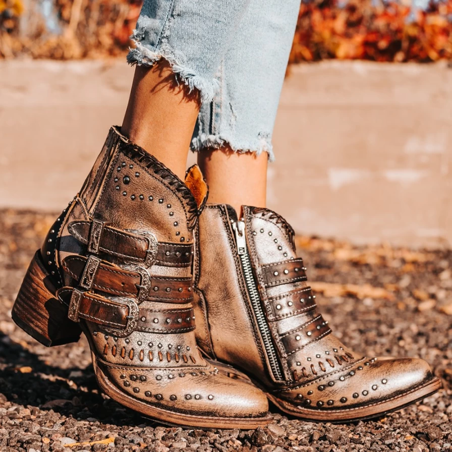 Freebird Stores Women's Pewter Savanna Boots