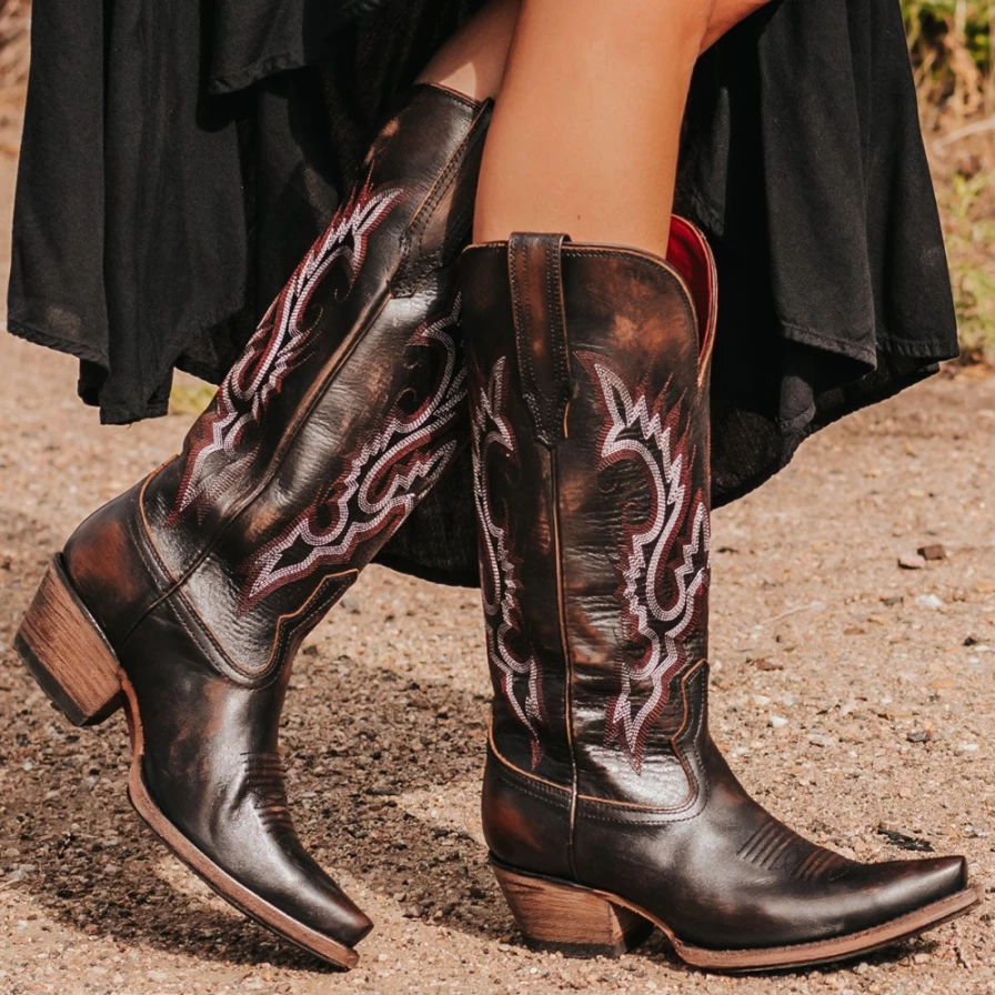 "Freebird Stores Women's Black Woodland Boots"