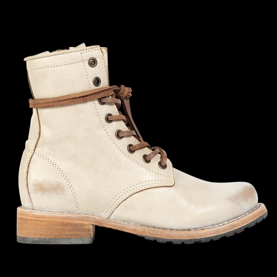 "Freebird Stores Women's Taupe Distressed Manchester Boots"