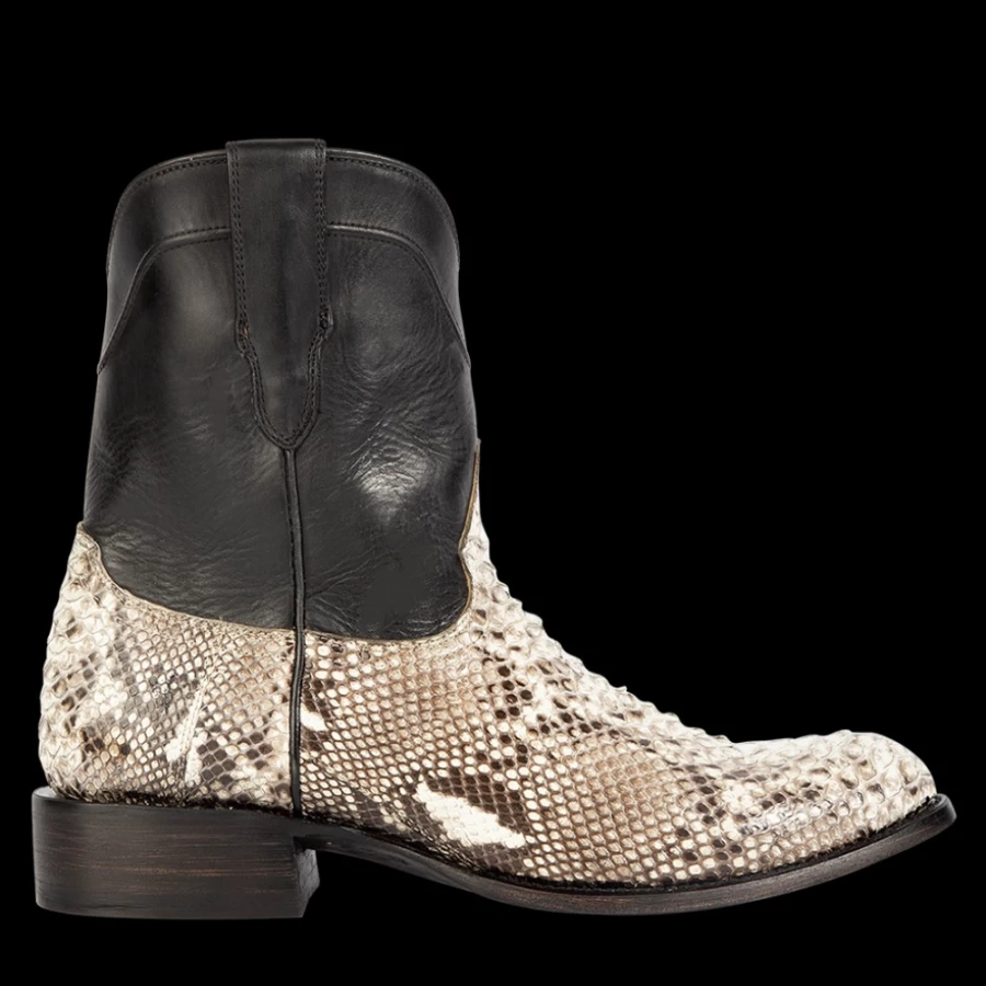 Freebird Stores Men's Desperado Boots in Black/White - Stylish & Durable Footwear