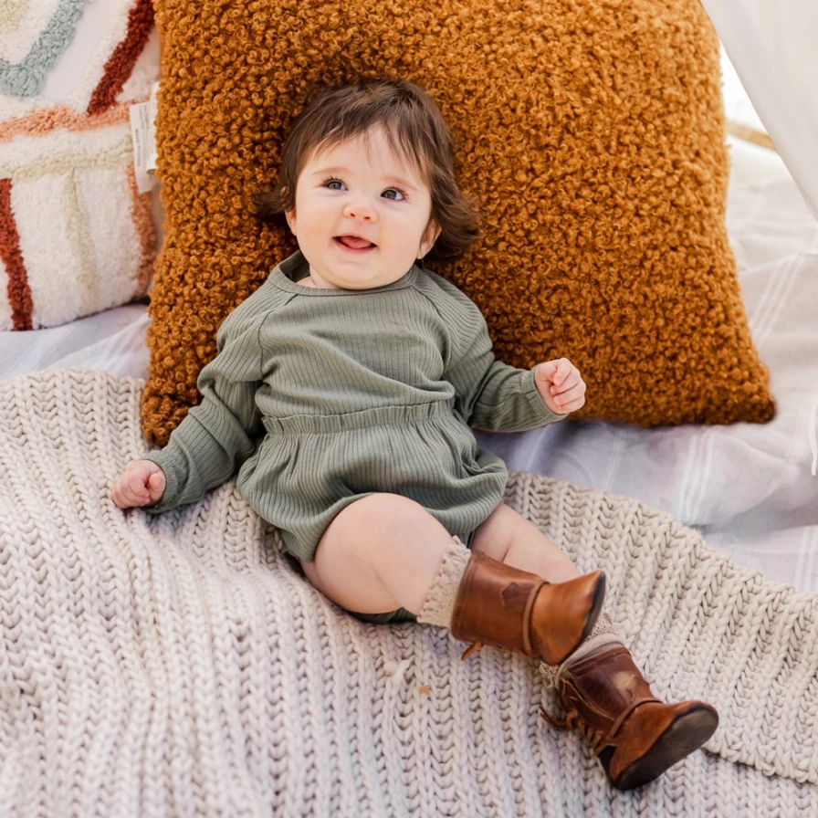 Freebird Stores Women's Cognac Baby Coal Boots