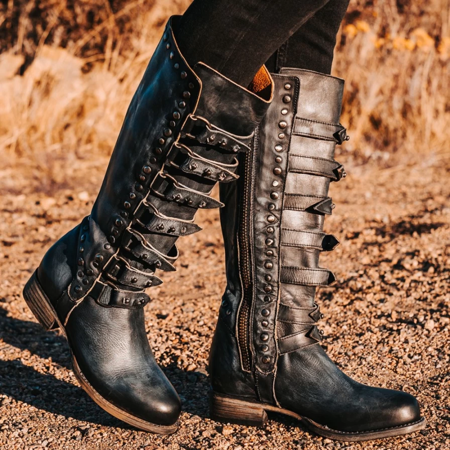 Freebird Stores Women's Navy Rory Boots - Comfortable & Stylish Footwear