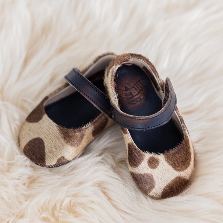 Freebird Stores Women's Baby Jane Leopard Print Shoes