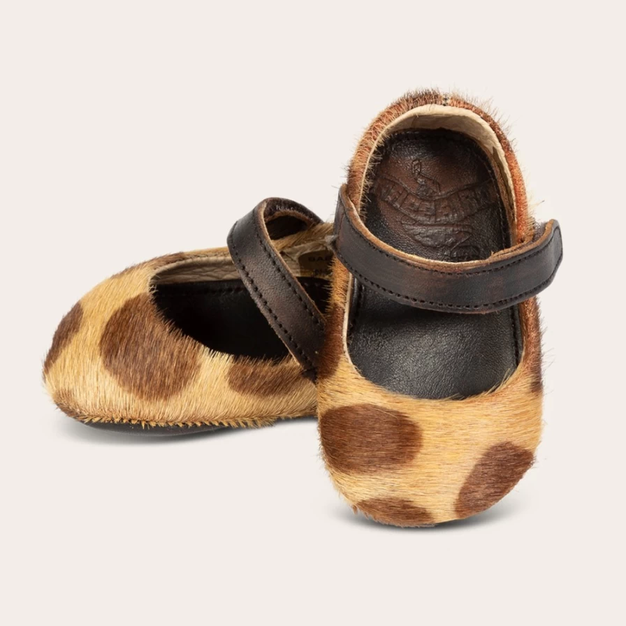 Freebird Stores Women's Baby Jane Leopard Print Shoes