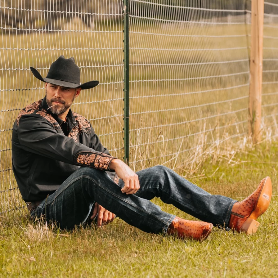 Freebird Stores Men's Desperado Boot in Tan - Premium Leather Western Boots