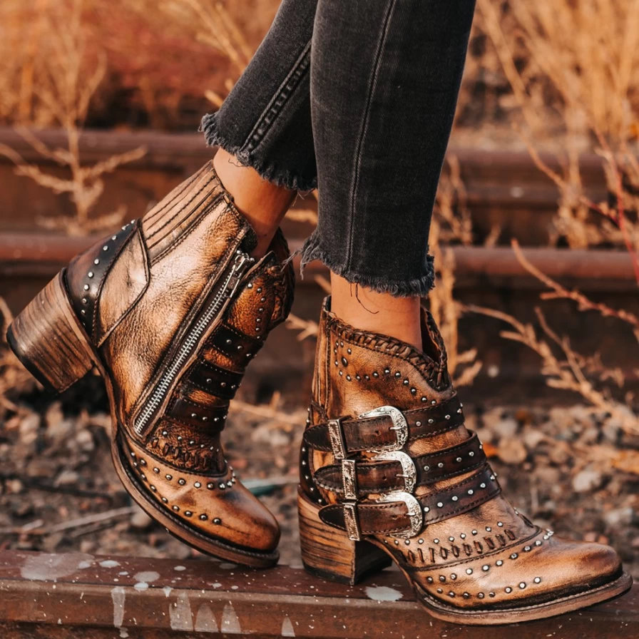 Freebird Stores Women's Savannah Bronze Boots