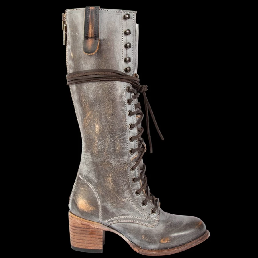 Freebird Stores Women's Grany Boots in Ice Color - Stylish & Comfortable Footwear
