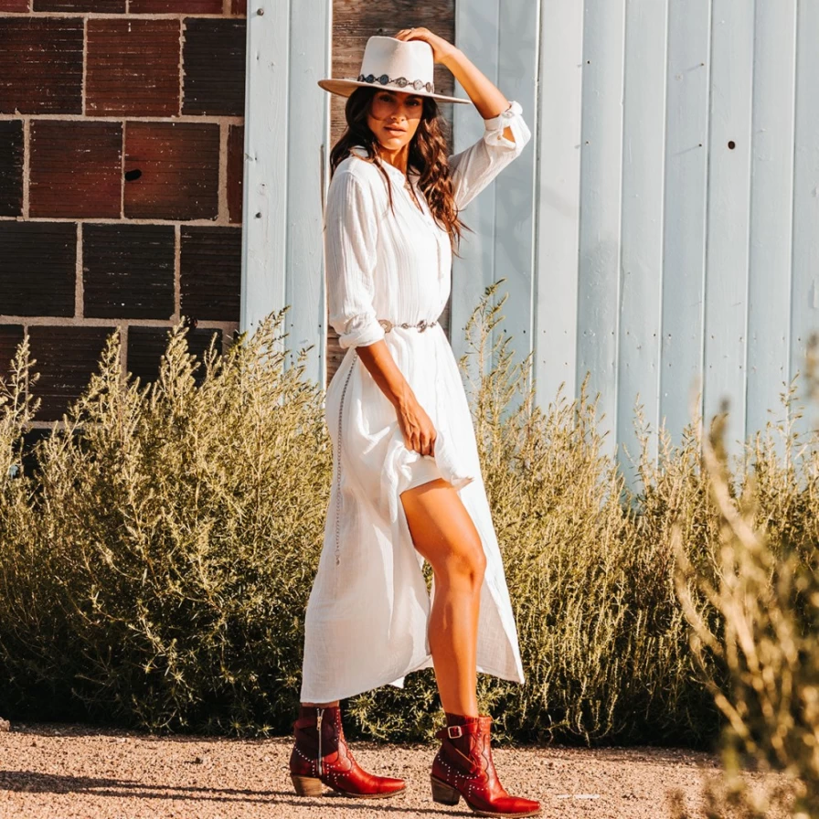 Freebird Stores Women's Red Morgan Boots
