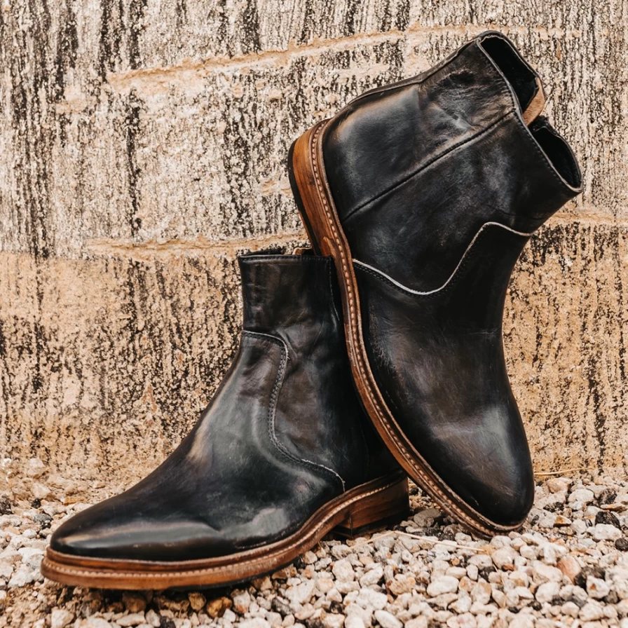 Freebird Stores Men's Navy Douglas Casual Shoes