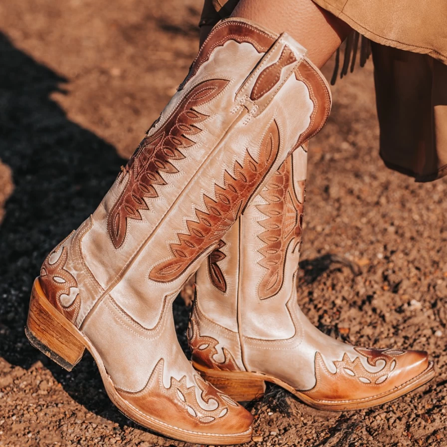 Freebird Stores Women's Willie Boot in Blush Multi - Stylish & Comfortable Footwear