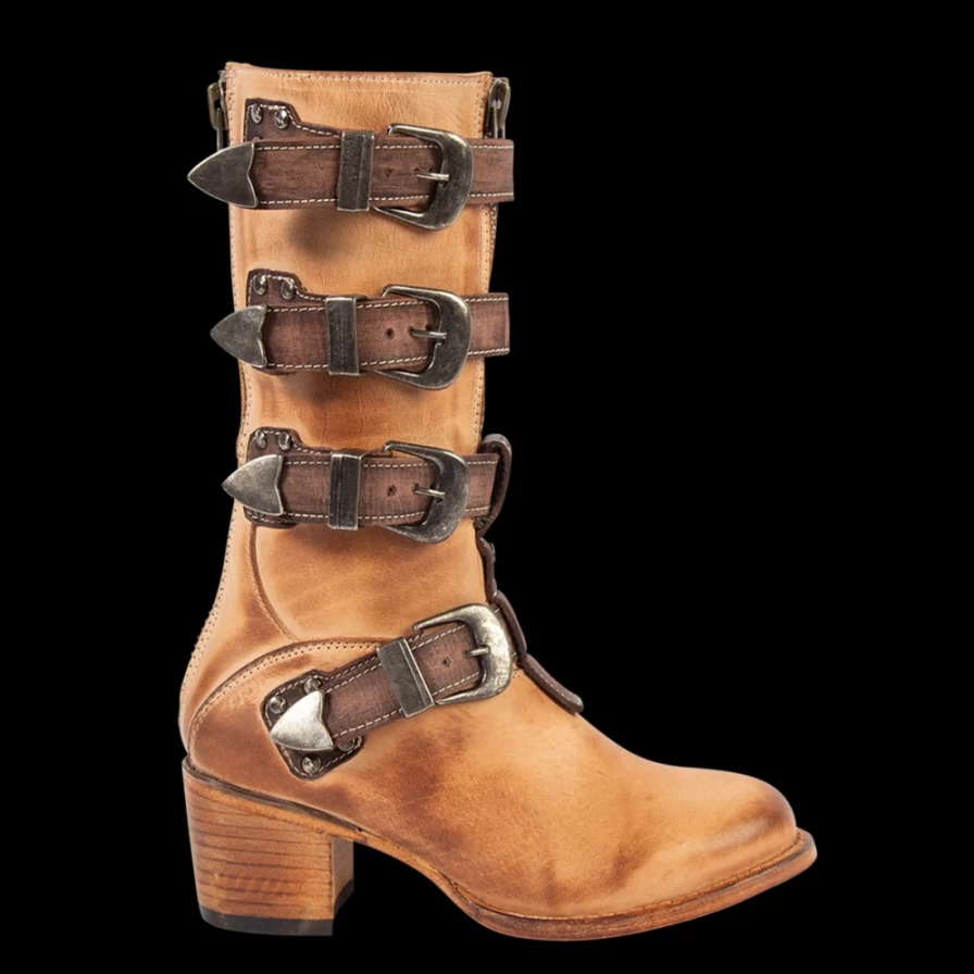 Freebird Stores Women's Beige Notorious Boots