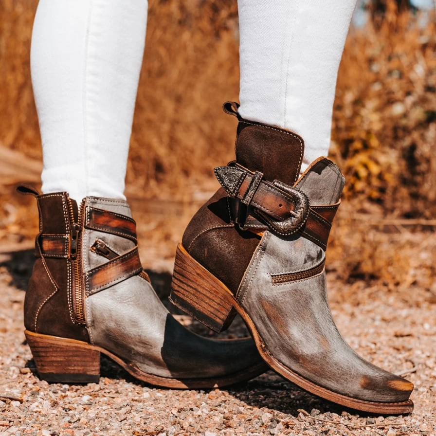 Freebird Stores Women's Whip Boot in Ice Multi Color - Stylish & Comfortable Footwear