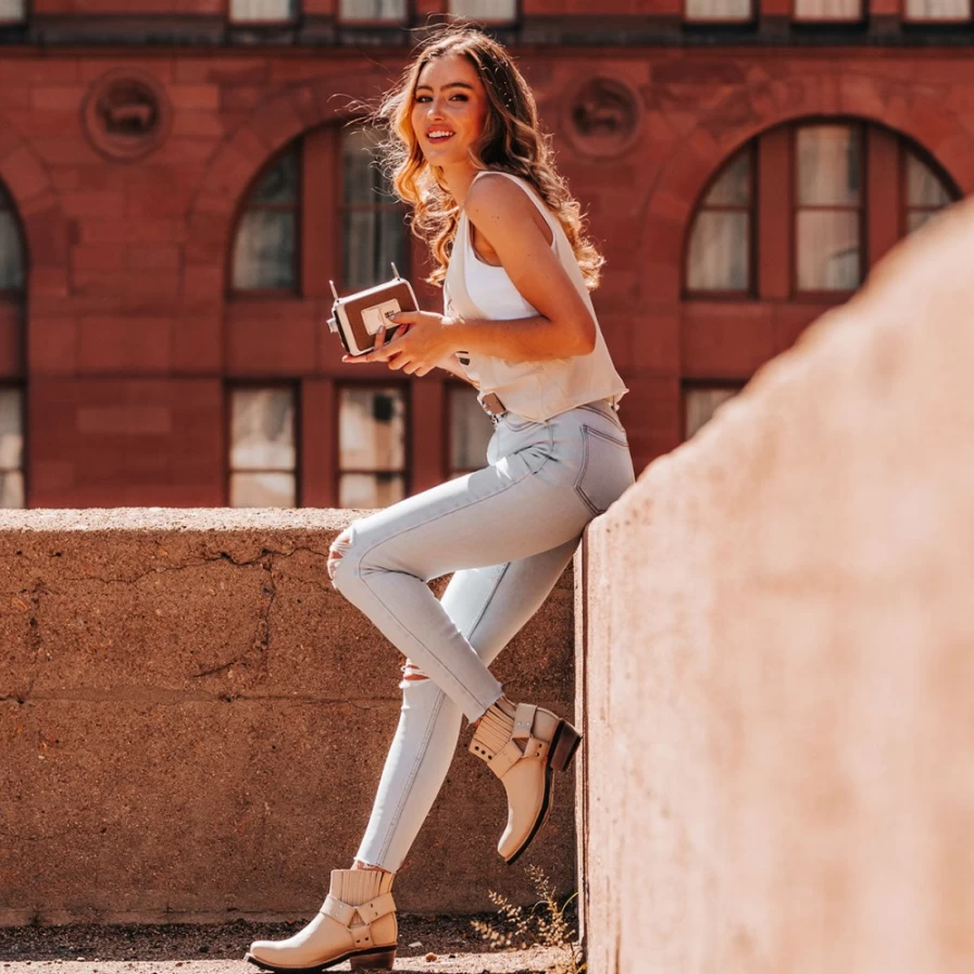 "Freebird Stores Women's Beige Whiskey - Premium Whiskey for Her"