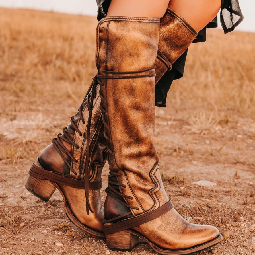 "Freebird Stores Women's Bronze Coal Boots"