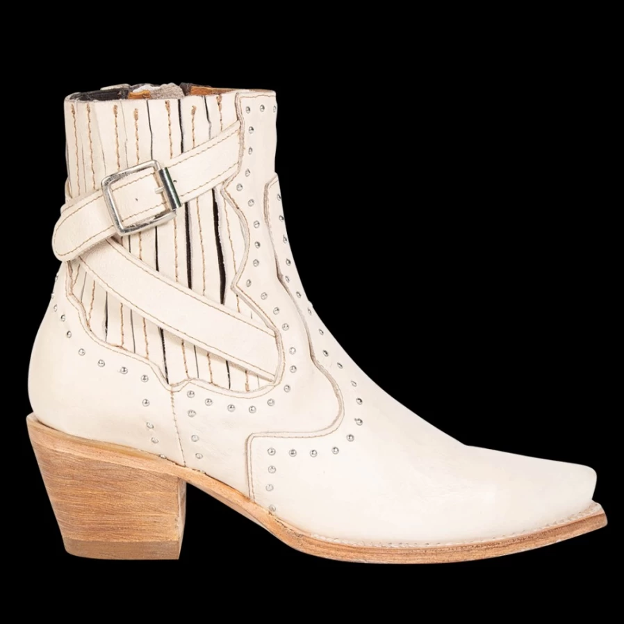 Freebird Stores Women's Beige Morgan Boots