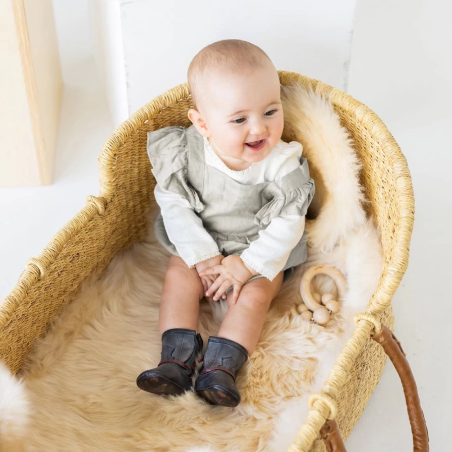 Freebird Stores Women's Black Baby Coal Boots