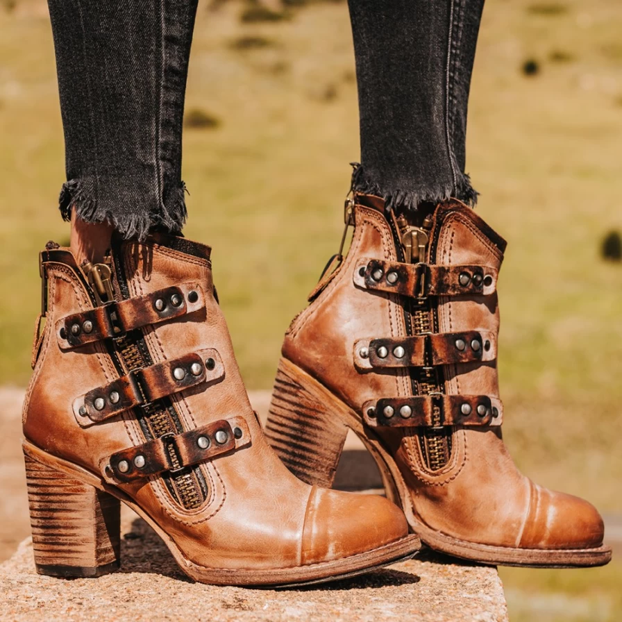 Freebird Stores Women's Taupe Beckett Boots