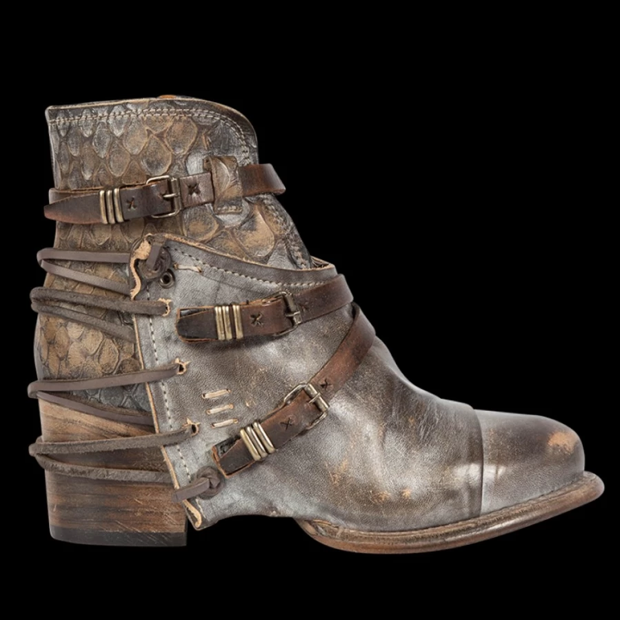 Freebird Stores Women's Crue Boots in Graphite Multi - Stylish & Comfortable Footwear