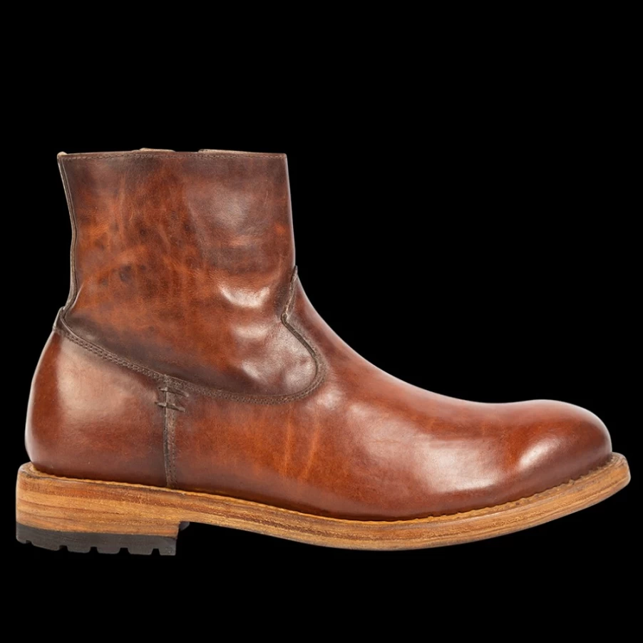 Freebird Stores Men's Pueblo Boot in Cognac - Premium Leather Footwear for Men