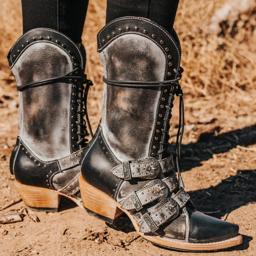 Freebird Stores Women's Winnie Boots in Ice Multi Color