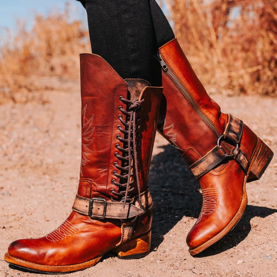 Freebird Stores Women's Cognac Stagecoach Boots