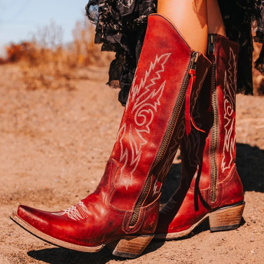 Freebird Stores Women's Wolfgang Red Boots