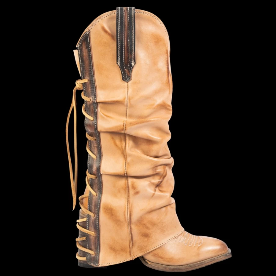 Freebird Stores Women's Beige Jules Boots - Casual Comfort Footwear
