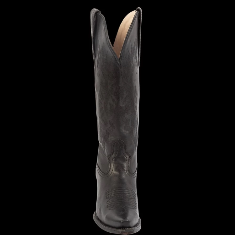 Freebird Stores Women's Black Leather Woodland Boots
