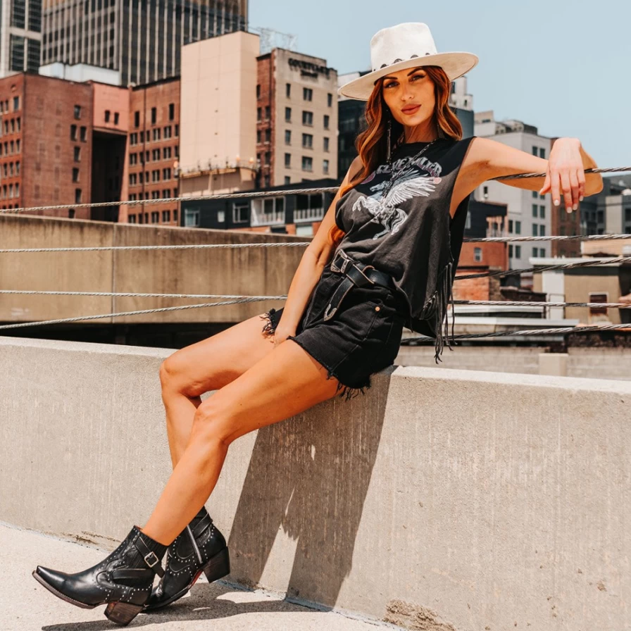 Freebird Stores Women's Black Morgan Boots