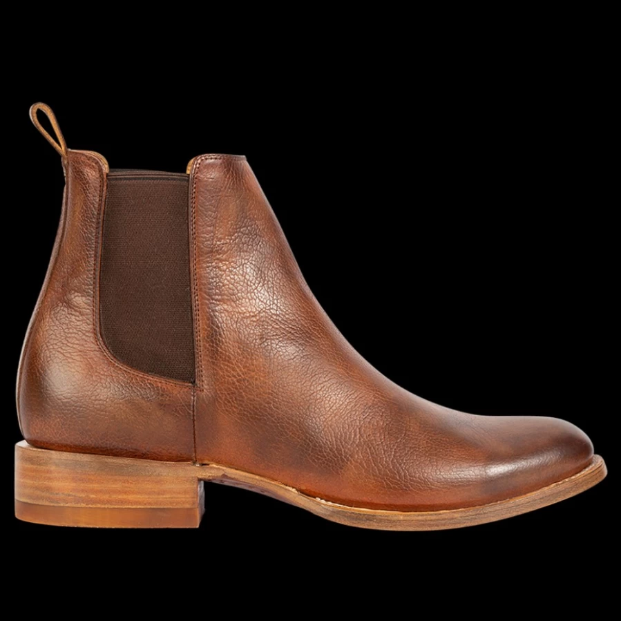 Freebird Stores Men's Brown Leather Palmer Boots