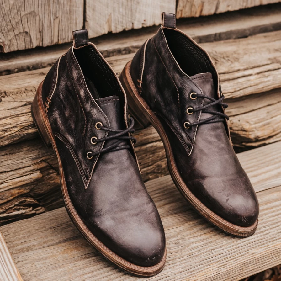 Freebird Stores McCoy Men's Black Boots