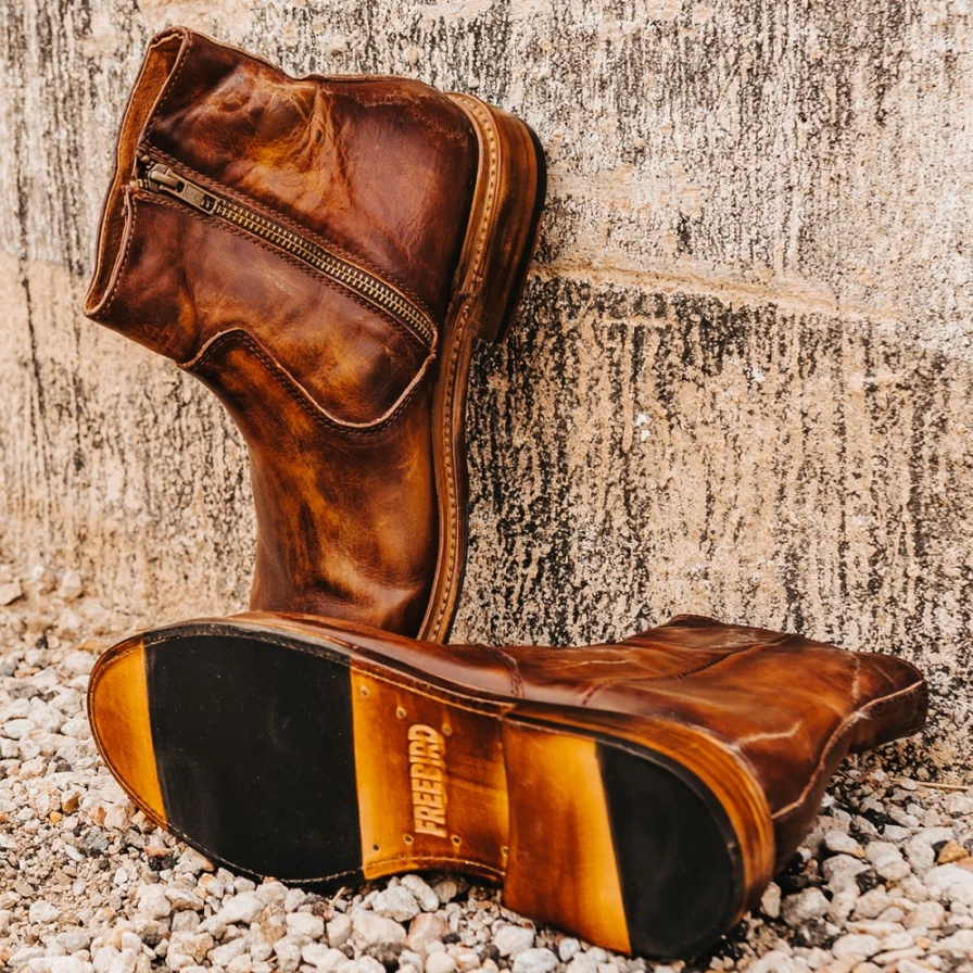 Freebird Stores Men's Cognac Douglas Boots