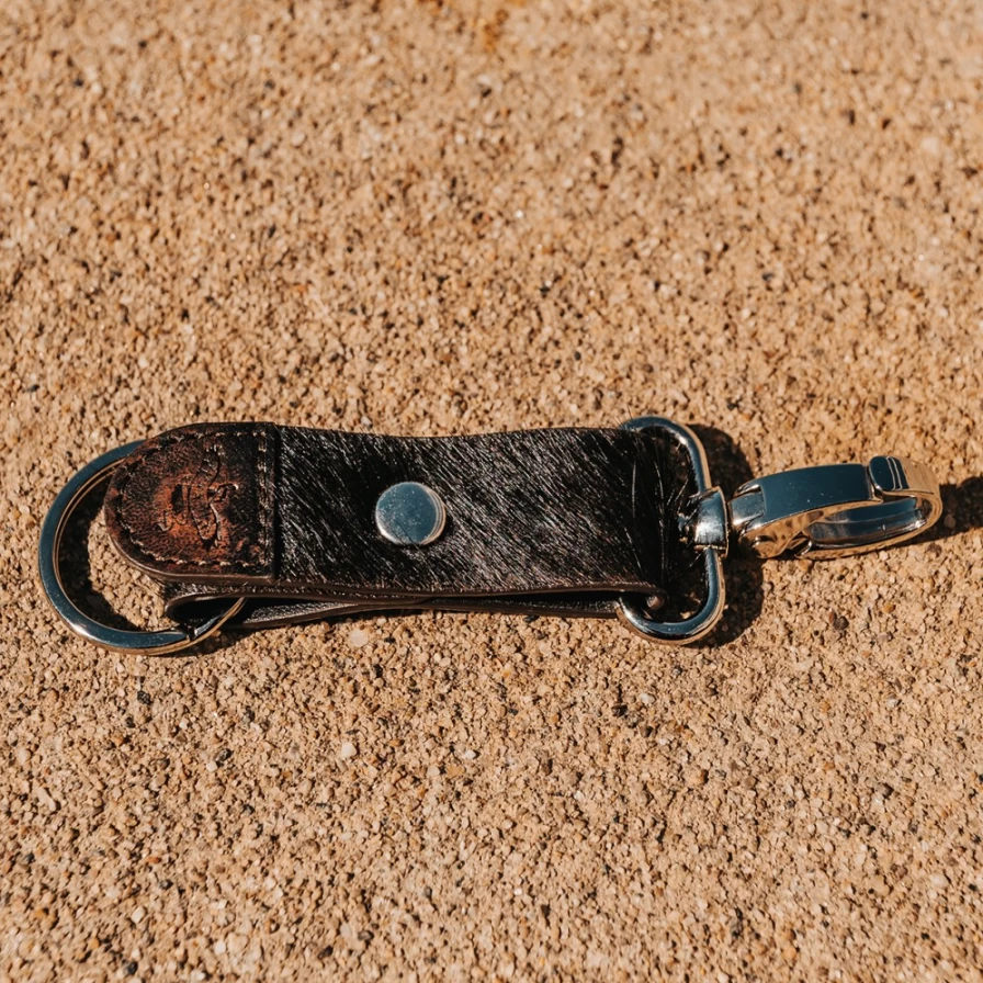 "Freebird Stores Women's Black Key Chain - Stylish & Durable Keyring"